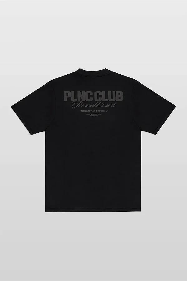 CAMISETA PLANO C PLNC CLUB BLACK