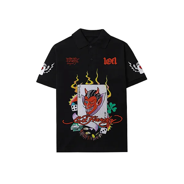 CAMISETA POLO 1OF1 ED HARDY SIN CITY