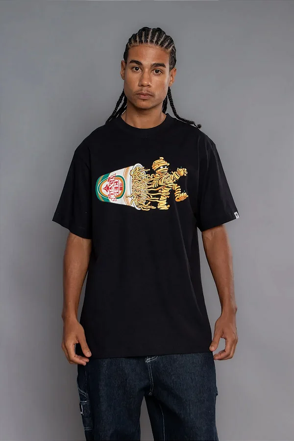 CAMISETA MANGA CURTA CUP VEXTOR PRETO