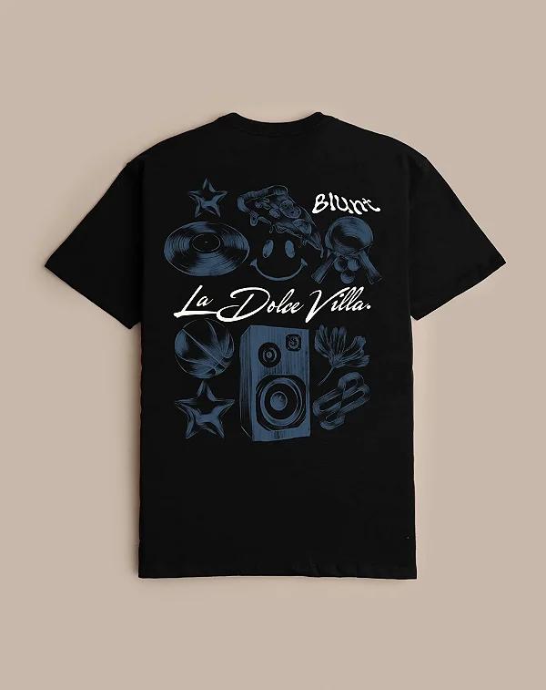 CAMISETA BLUNT PREMIUM TUFFO PRETO