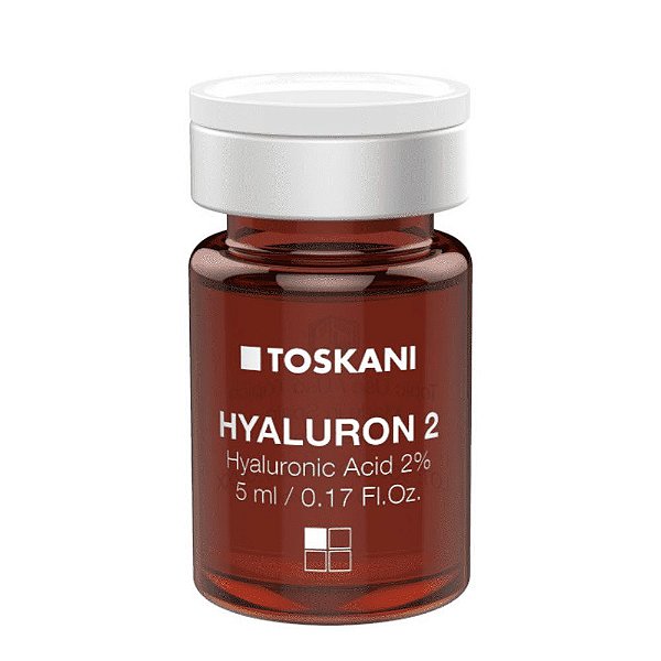 Toskani Hyaluron 2% Caixa Com 5 Ampolas De 5ml