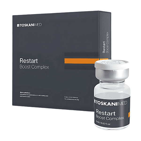 Toskani Restart Boost Complex Caixa Com 5 Ampolas De 3ml