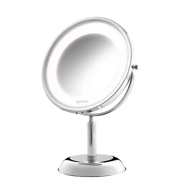 Crysbel Espelho de Mesa Royale Lux com Luz Led Branco Frio