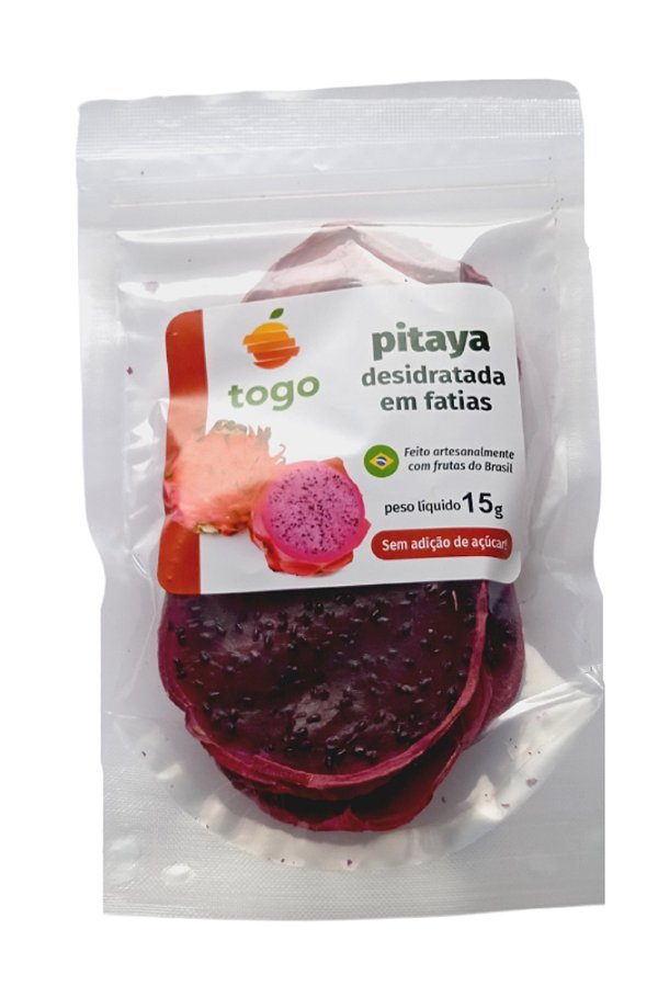 Pitaya desidratada em fatias 15g