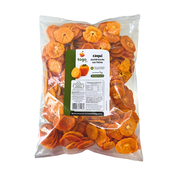 Caqui Desidratado em Fatias - 1Kg