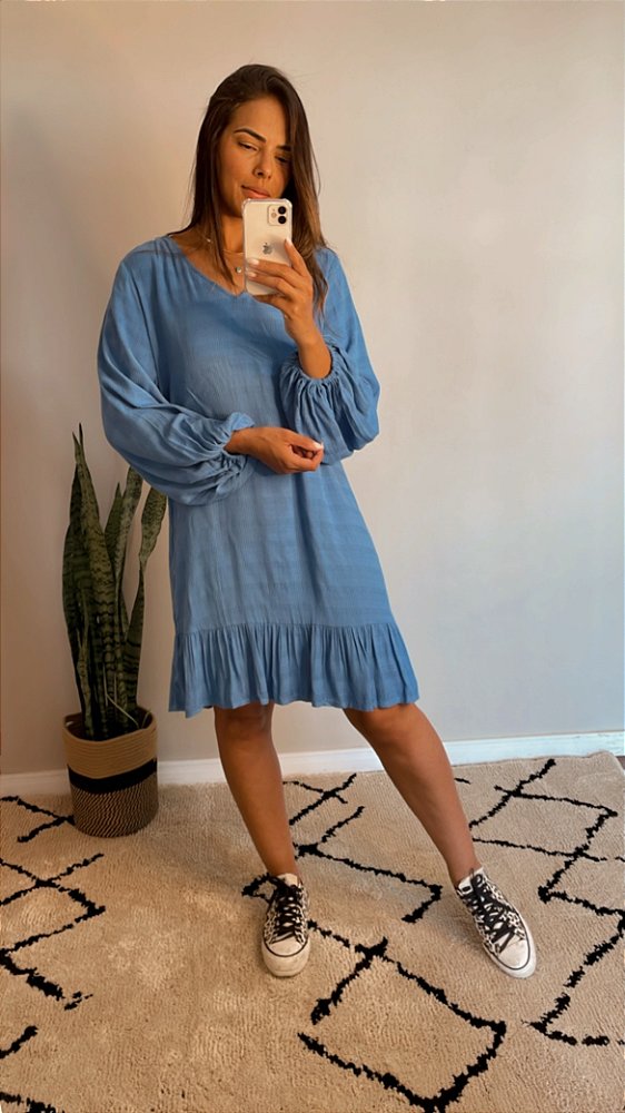 Vestido ml azul