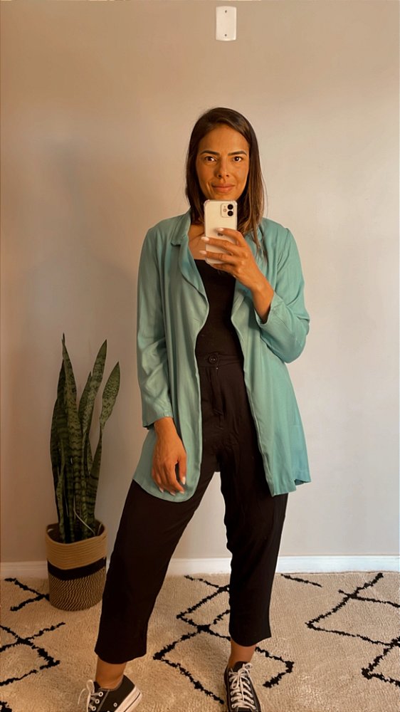 Blazer leve verde