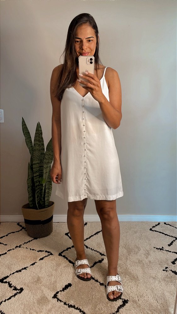 Vestido off liocel