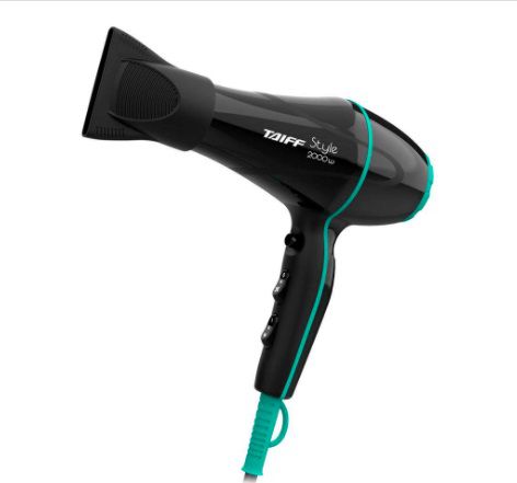 Secador de Cabelo Profissional Taiff Style 2000W Preto 220V