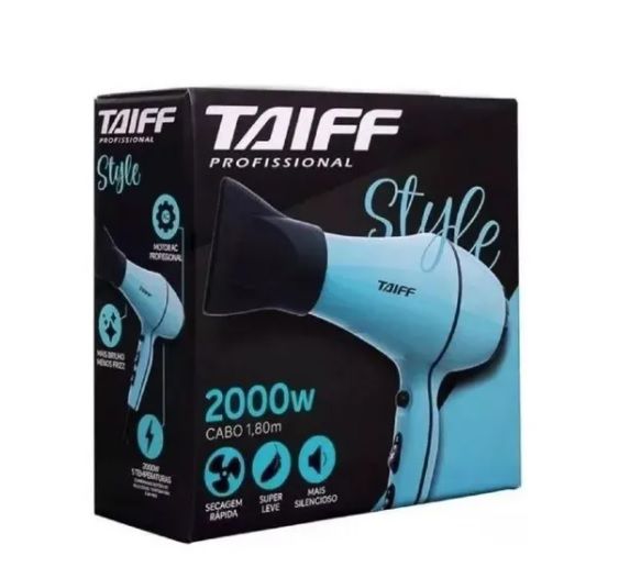 Secador Taiff Style 2000w Mais Silencioso 110v