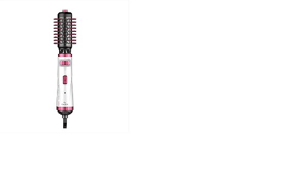 Escova Rotativa Gama New Turbo Plus 2300 1.100W, 127V Branco / Rosa