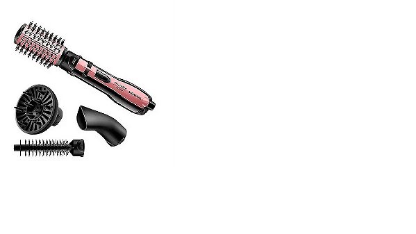 Escova Rotativa Mondial ER-10 1200W Golden Rose/Preto