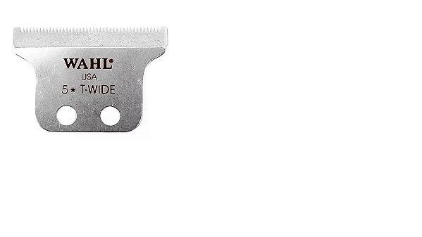 Lamina T Wide Wahl Detailer 5 Star - Trimmer Blade Cor Cinza Sem Voltagem
