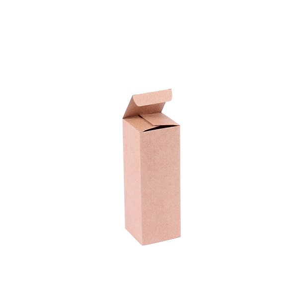 Caixa de presente 4,2x4,2x11,6cm - kraft