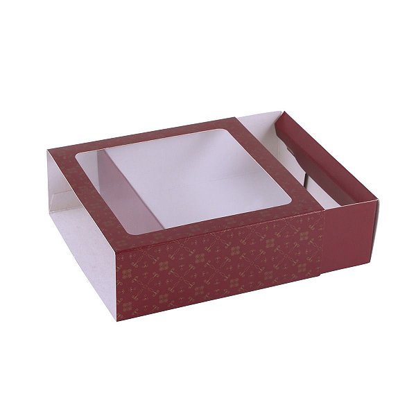 Embalagem para doces 12x12x4cm - 9 doces