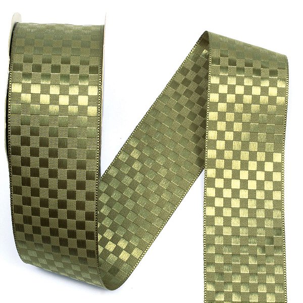 Fita 38mm c/10mts - verde musgo nº1413