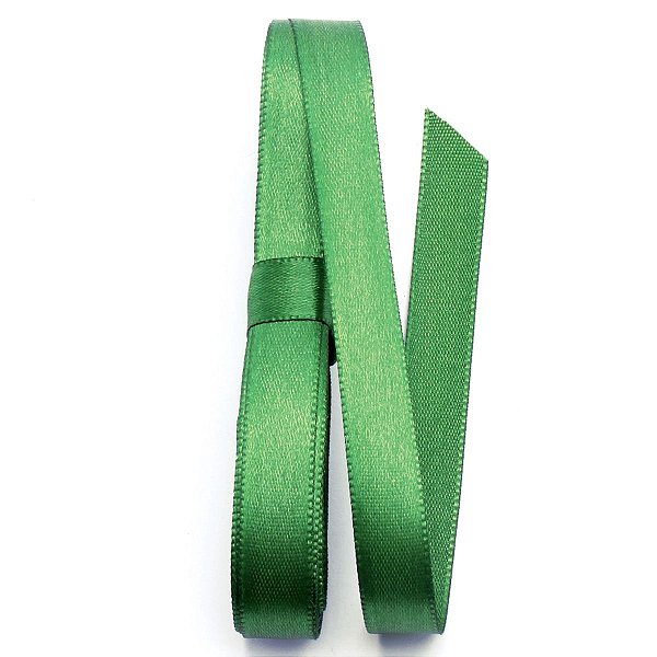 Fita de cetim Gitex nº2 - 10mm c/10mts -  123 verde