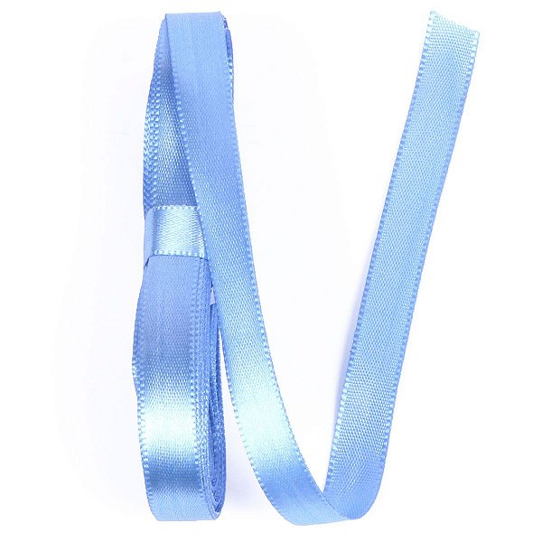 Fita de cetim Gitex nº2 - 10mm c/10mts -  199 azul