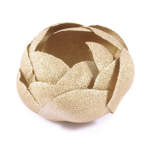 Forminhas para doces Camélia Fechada - dourada