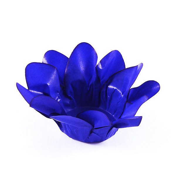 Forminhas para doces Lírio - azul royal