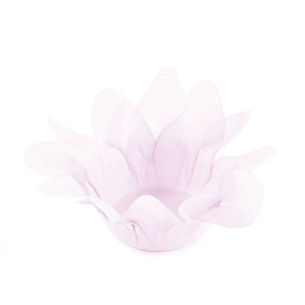 Forminhas para doces Lírio cx c/40UN - rosa bebê