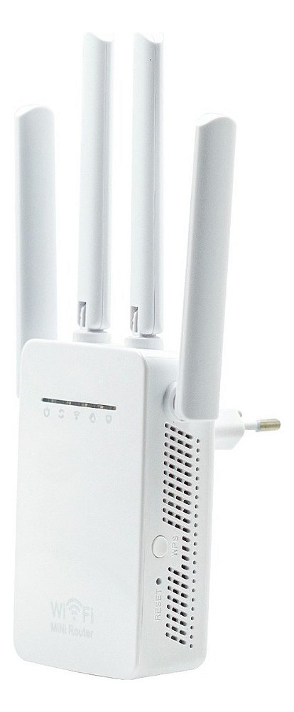 Roteador Repetidro WiFi 4 Antenas
