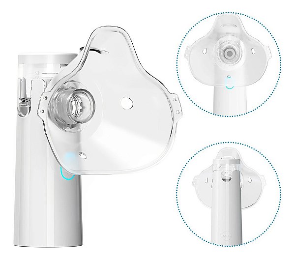 Nebulizador Inalador Tecnologia Mesh Silencioso Ultrassônico