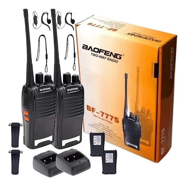 Radio Baofeng 777s Walk Talk Comunicador 16 Canais