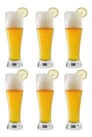 Jogo 6 Copos Cerveja Berlin Pilsen 566ml