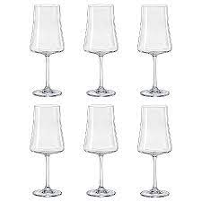 Jogo com 6 Taças de Cristal Para Água 560 ml Linha Xtra Bohemia