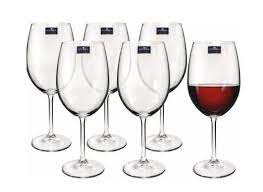 Jogo 6 Taças de Vinho Tinto Cristal Gastro Colibri 450ml Bohemia