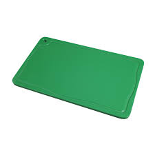Placa de Corte Verde com Canaleta em Polietileno 1X30X50 cm Pronyl 156