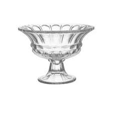 Centro de Mesa de Cristal com Pé Metropolitan 30,8cm Hauskraft PRATP-033