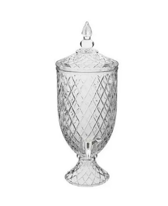 Suqueira/ Dispenser De Bebida 4,5 L Vidro Transparente