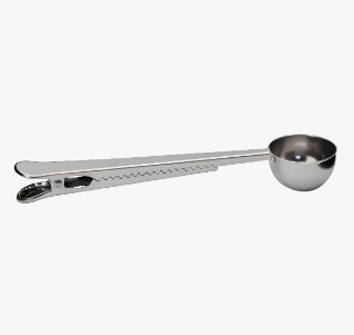 Colher Medidora Com Prendedor Inox 17 cm