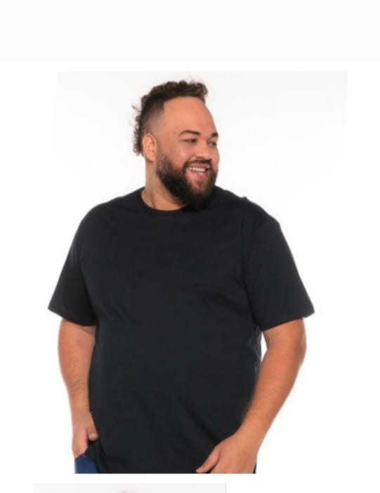 Kit 2 Camisetas Básicas Masculina Plus Size XP AO G5