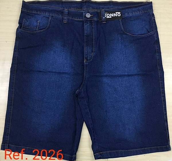 Bermuda Jeans Stretch Masculina Plus Size 2026