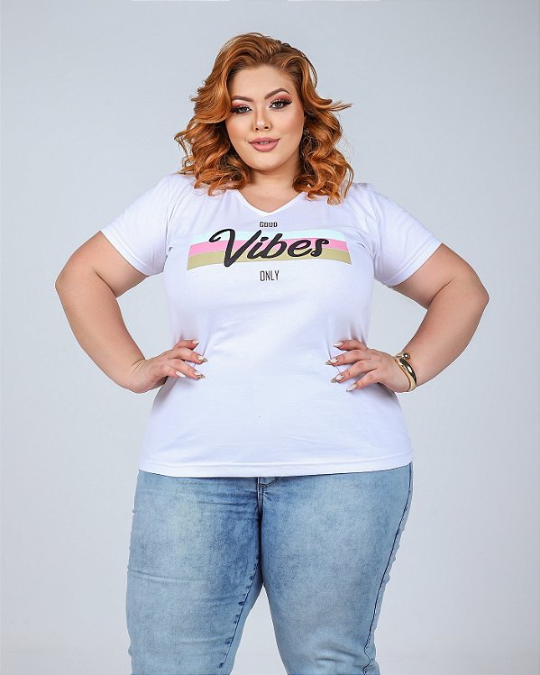 T-Shirt  Vibes Branca XP ao G5