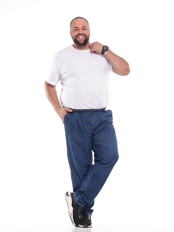 Calça Jeans Masculina com Elástico e Cordão XP ao G5  1425