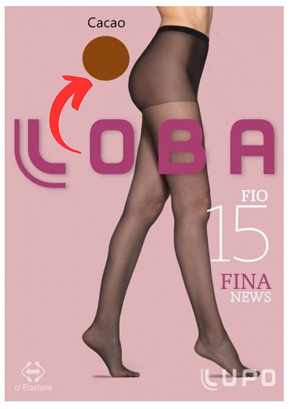 Meia Calça Loba Fio 15