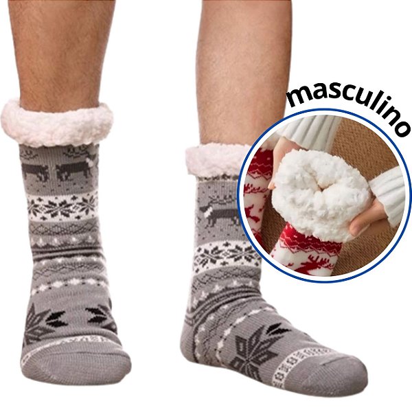 Meia Térmica Masculino - Meia Carneiro  40-46
