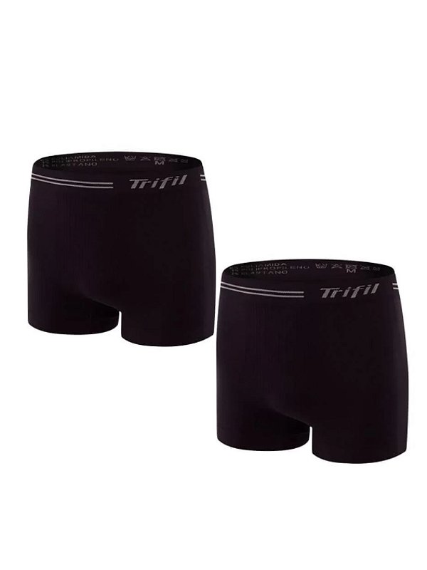 Kit 02 Cueca Sem Costura Trifil | Cueca Boxer