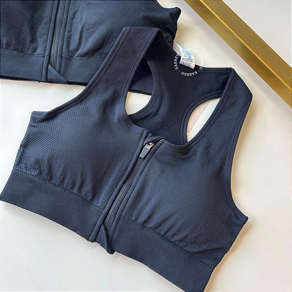 Top Fitness com Zíper Nadador ZR0401066