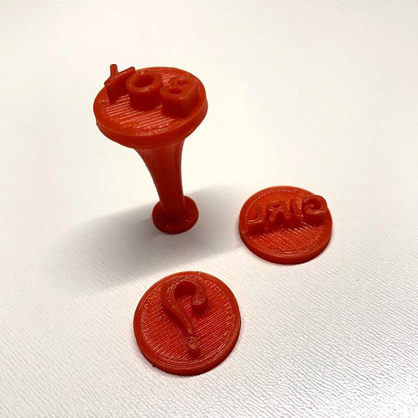 Kit Carimbos para Brigadeiros - Tema Chá Revelação