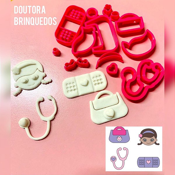 Kit Cortador Doutora Brinquedos