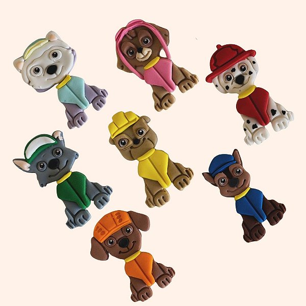 Kit Cortador Patrulha Canina - Corpo Todo 6cm