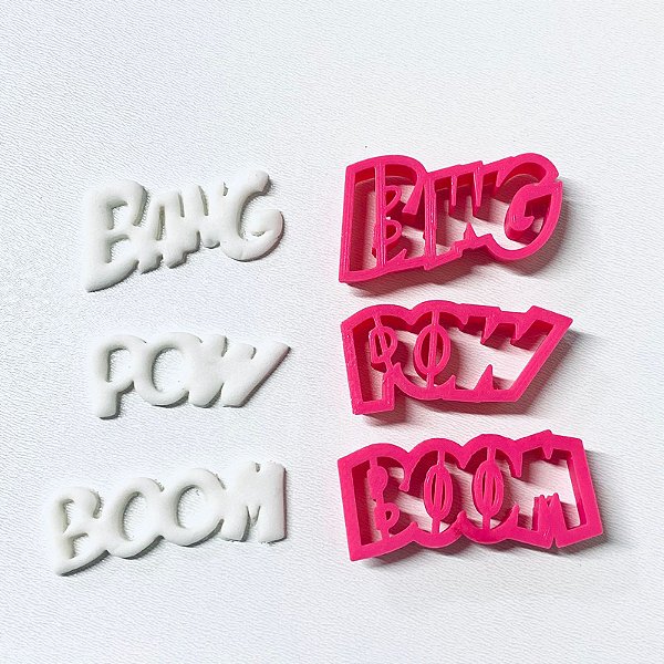 Kit Cortador/Marcador Bang, Pow e Boom