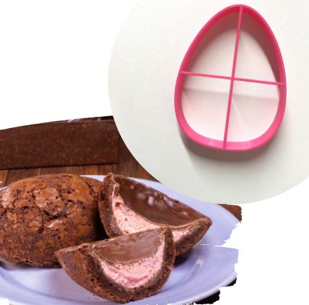 Cortador Alto para Ovo Brownie
