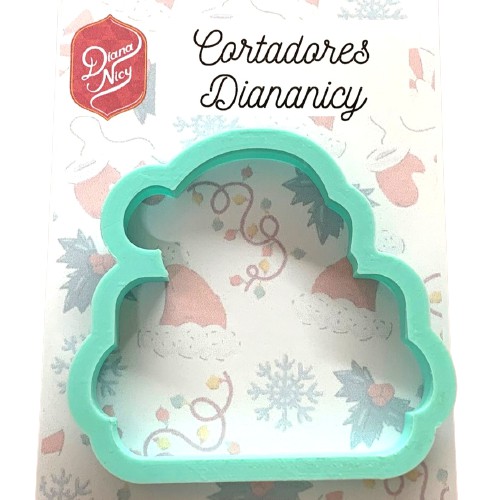 Cortador Papai Noel com Plaquinha - D240103