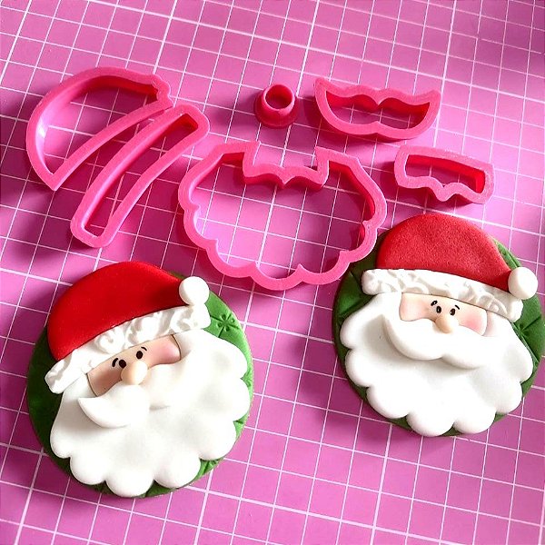 Cortador Papai Noel 7cm (para pasta) - D240106